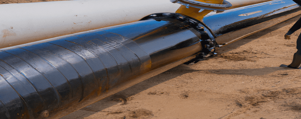در این تصویر لوله مانیسمان در خطوط انتقال نفت و گاز استفاده شده است.